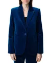 Zadig & Voltaire Vavy Velvet Blazer In Overseas