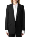 Zadig & Voltaire Viva Blazer In Black
