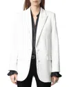 Zadig & Voltaire Viva Rhinestone Blazer In Judo