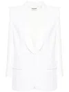 Zadig & Voltaire Vive Sequin-design Blazer In White