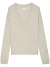 Zadig & Voltaire Kaschmirpullover River In Neutrals