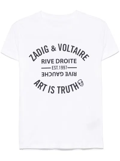 Zadig & Voltaire Walk T-shirt In White
