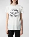 Zadig & Voltaire Walk Pcl Logo Tee In Judo