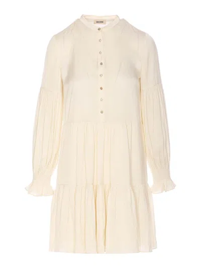 Zadig & Voltaire Vestido Corto - Blanco