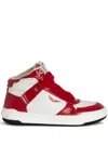 Zadig & Voltaire Wings High-top Sneakers In Power