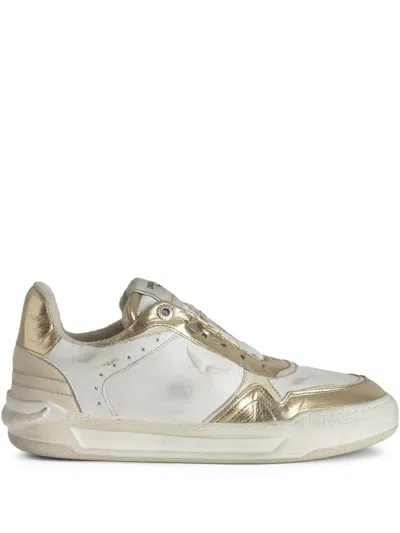 Zadig & Voltaire Wings Sneakers In Flash
