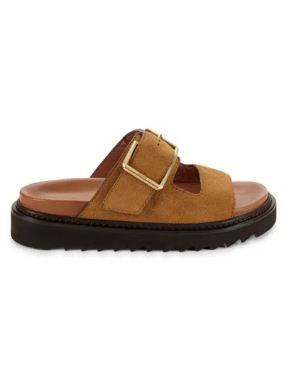 Zadig & Voltaire Women's Alpha Cecilia 51mm Suede Sandals In Folk