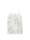 ZADIG & VOLTAIRE WOMEN'S CRISTY FLORAL CHAIN CAMISOLE