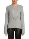 ZADIG & VOLTAIRE WOMEN'S EMBELLISHED CASHMERE SWEATER