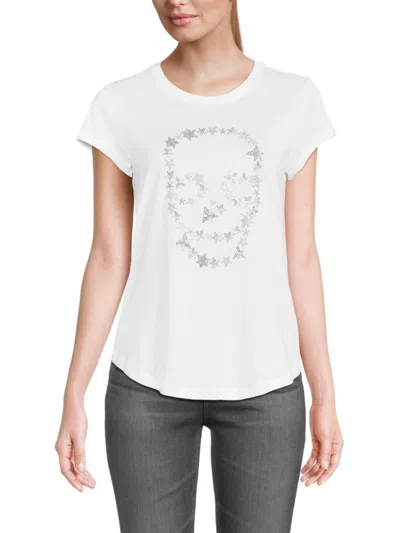 Zadig & Voltaire Women's Embellished Tee In White