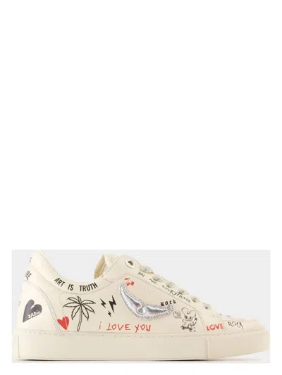 ZADIG & VOLTAIRE WOMEN'S FLY ON SNEAKERS