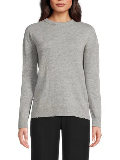 Zadig & Voltaire Women's Gaby Wool Blend Crewneck Sweater In Grey