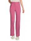 Zadig & Voltaire Tailored Straight-leg Trousers In Vieux Rose