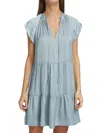 Zadig & Voltaire Women's Rito Satin Mini Dress In Nuage