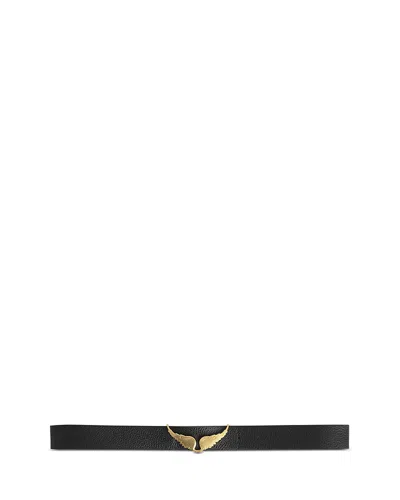 ZADIG & VOLTAIRE WOMEN'S ROCK REVERSIBLE BELT