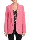 Zadig & Voltaire Verdun Patch-pocket Blazer In Rose