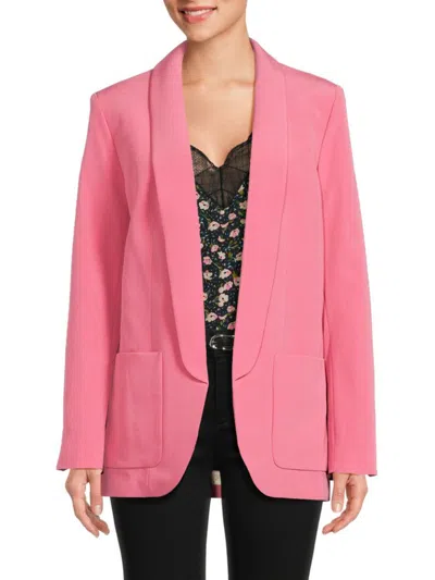 Zadig & Voltaire Verdun Patch-pocket Blazer In Rose