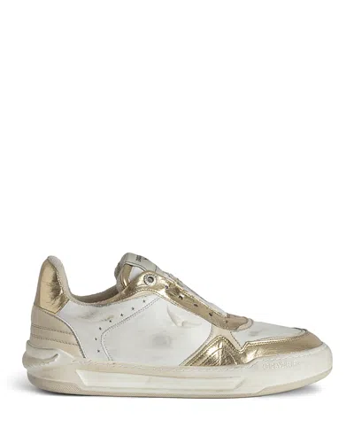 ZADIG & VOLTAIRE WOMEN'S WINGS VINTAGE SNEAKERS