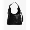 Zadig & Voltaire Womens Jane Leather Shoulder Bag Black In Black