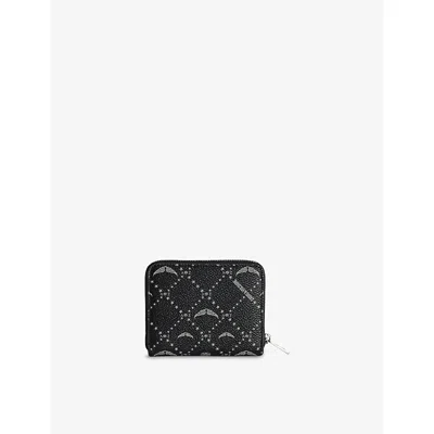 Zadig & Voltaire Womens Mini Zv Leather Wallet Black