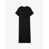 Zadig & Voltaire Zaid Midi Dress In Carbone