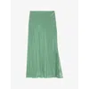 Zadig & Voltaire Jayla Midi Skirt In Coriander