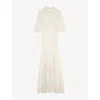 Zadig & Voltaire Zadig&voltaire Memphis Co Pointelle Clothing In Ecru