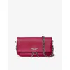 Zadig & Voltaire Womens Podium Rock Nano Leather Clutch Bag