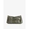 Zadig & Voltaire Womens Record Sunny Moody Branded Leather Handbag