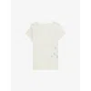 Zadig & Voltaire Tunisien T-shirt In Ecru