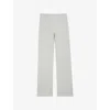 Zadig & Voltaire Wings-strass Track Pants In Gris Chine Clai