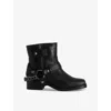 Zadig & Voltaire Igata Ankle Boots In Noir
