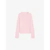 Zadig & Voltaire Womens Jonasson Split-cuff Cashmere Jumper Boudoir In Boudoir