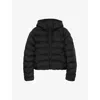 Zadig & Voltaire Keli Puffer Jacket In Noir