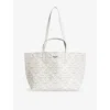 Zadig & Voltaire Womens Logo-print Coated-canvas Xl Shopper Flash