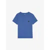 Zadig & Voltaire Womens Surf Marta Heart-embroidered Cotton T-shirt