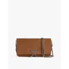 Zadig & Voltaire Rock Leather Shoulder Bag In Heritage