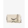 Zadig & Voltaire Womens Flash Rock Nano Leather Clutch Bag