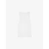 Zadig & Voltaire Womens White Scoop-neck Modal Vest Top Xs