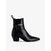 Zadig & Voltaire Tyler 65mm Cowboy Boots In Noir