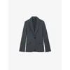 Zadig & Voltaire Vavy Blazer In Gris Chine