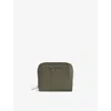 Zadig & Voltaire Womens Zv Mini Logo-plaque Leather Coin Purse Record