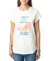 Zadig & Voltaire Woop Sequined Photoprint T-shirt In Flake