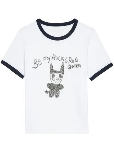 Zadig & Voltaire Woos Devil T-shirt In White