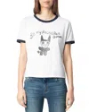Zadig & Voltaire Woos Devil T-shirt In White