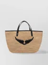 Zadig & Voltaire Woven Wings Beach Bag With Dual Handles