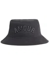 Zadig & Voltaire X New Era Amour Bob Bucket Hat In Grey
