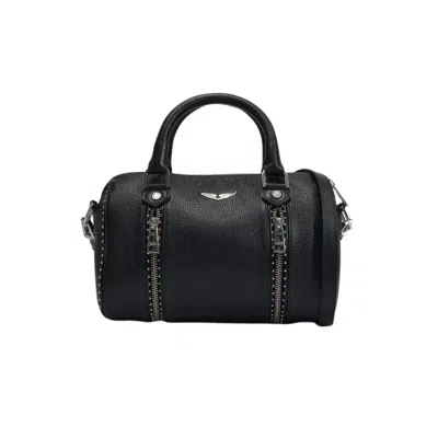 ZADIG & VOLTAIRE ZADIG & VOLTAIRE XS SUNNY TOTE BAG - BLACK - LEATHER