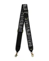Zadig & Voltaire Zaddicted Glitter Strap In Noir Silver