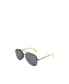 Zadig & Voltaire Zadig  Voltaire Aviator Frame Sunglasses In Gray